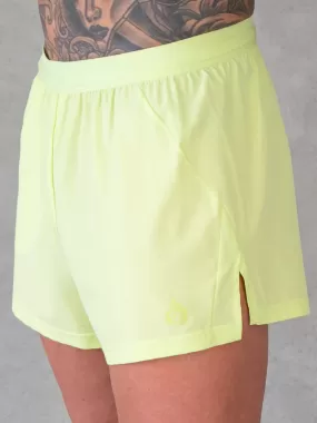 3 Training Shorts - Lime