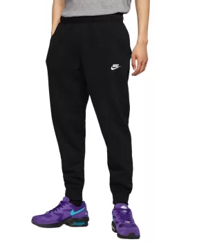 Nike Men's sports trousers with cuff at the bottom Jogger Club BV2679-010 black