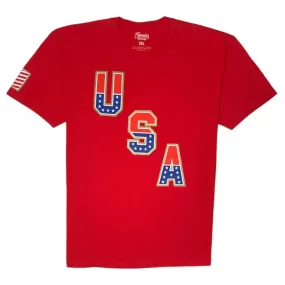 Popular Demand USA T-Shirt (Red) - MSSOLY007