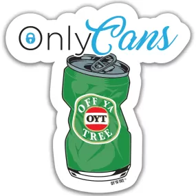 STICKER - ONLY CANS OYT