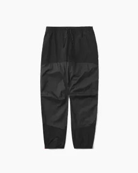 Ultralight DWR Paneled Track Pants Black